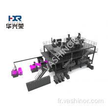 machine de tissu filtrant non tissé en polypropylène noir